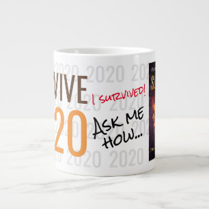 Caneca De Café Grande Sobrevive a 2020 - TAG