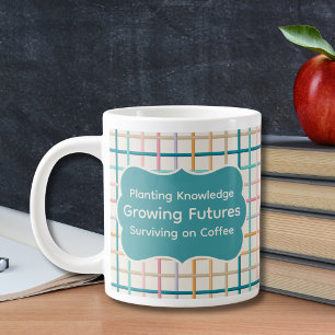 Caneca De Café Grande Sobrevivência do Café para Professores