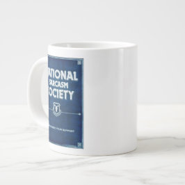 Caneca De Café Grande Sociedade Nacional do Sarcasmo