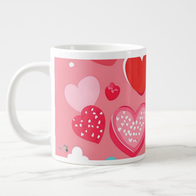 Caneca De Café Grande Soft Love | (Esquerda)