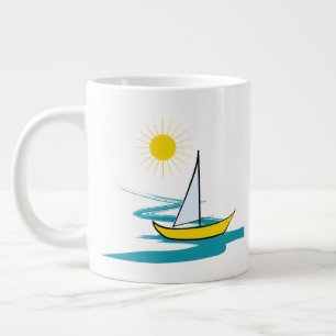Caneca De Café Grande Solteiro