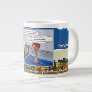 Caneca De Café Grande Somente em uma Enrascada   Humor no Escritório