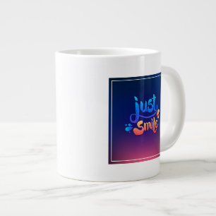 Caneca De Café Grande Sorria