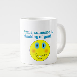 Caneca De Café Grande Sorria - Jumbo Mug