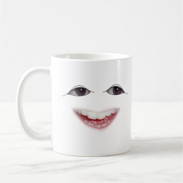 Caneca De Café Grande sorriso assustador para você!