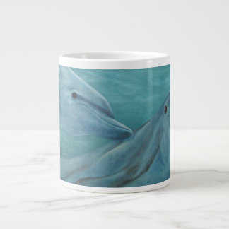 Caneca De Café Grande Sorrisos de Golfinho