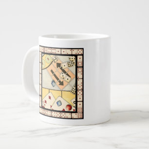 Caneca De Café Grande Sorteio de Jogos de Chance