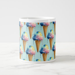 Caneca De Café Grande Sorvete