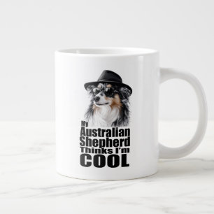 Caneca De Café Grande Sou Legal australiano Shepherd