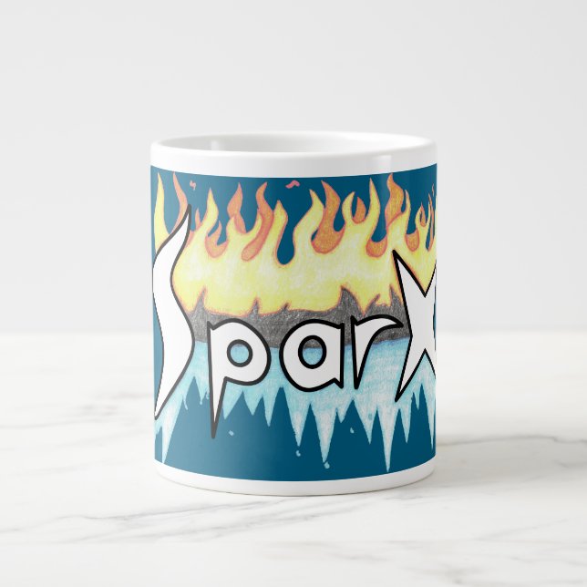 Caneca De Café Grande SparX Big Hot Mug (Frente)