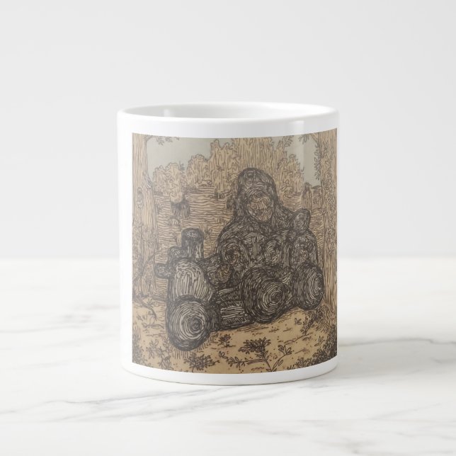 Caneca De Café Grande Specialty Mug (Frente)