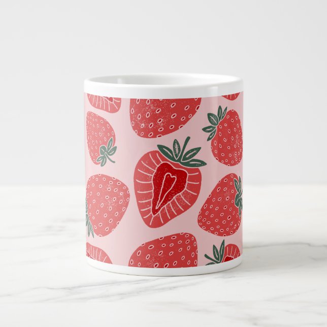 Caneca De Café Grande Specialty Mug fruits  (Frente)