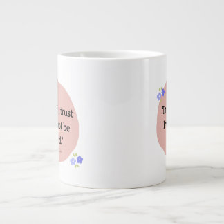 Caneca De Café Grande Specialty Mug with Bible verse
