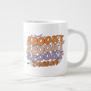 Caneca De Café Grande Spooky Spooky Season