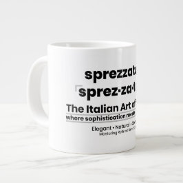 CANECA DE CAFÉ GRANDE SPREZZATURA: A ARTE ITALIANA DA MODA