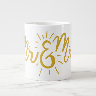 Caneca De Café Grande Sr. e Sra. Mug