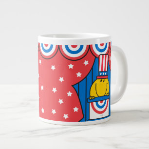 Caneca De Café Grande Sr. Happy no Podium