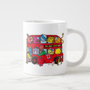 Caneca De Café Grande Sr. Men & Little Miss Bus
