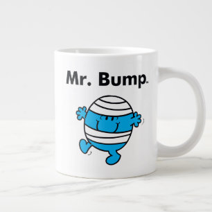 Caneca De Café Grande Sr. Men  O Sr. Bump é um Clutz
