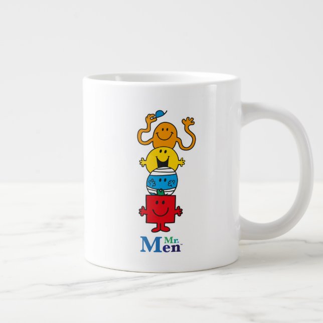 Caneca De Café Grande Sr. Men | Sr. Men em altura (Direita)