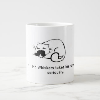 Caneca De Café Grande Sr. Whiskers