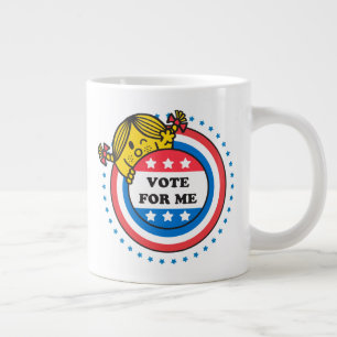 Caneca De Café Grande Sra. Sunshine - Vote Em Mim