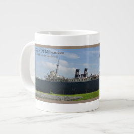 Caneca De Café Grande SS City of Milwaukee jumbo mug