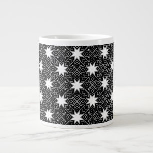 Caneca De Café Grande Star Geométrico INV