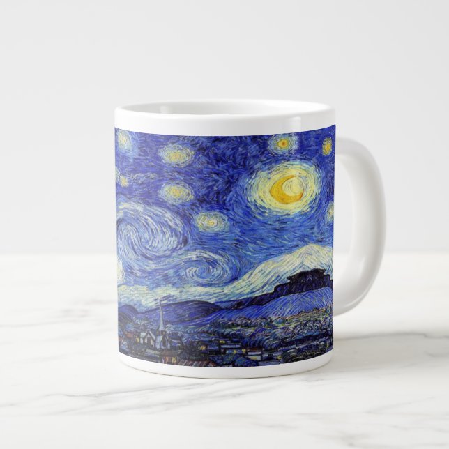 Caneca De Café Grande Starry Night Expresso Mug (Frente Esquerda)