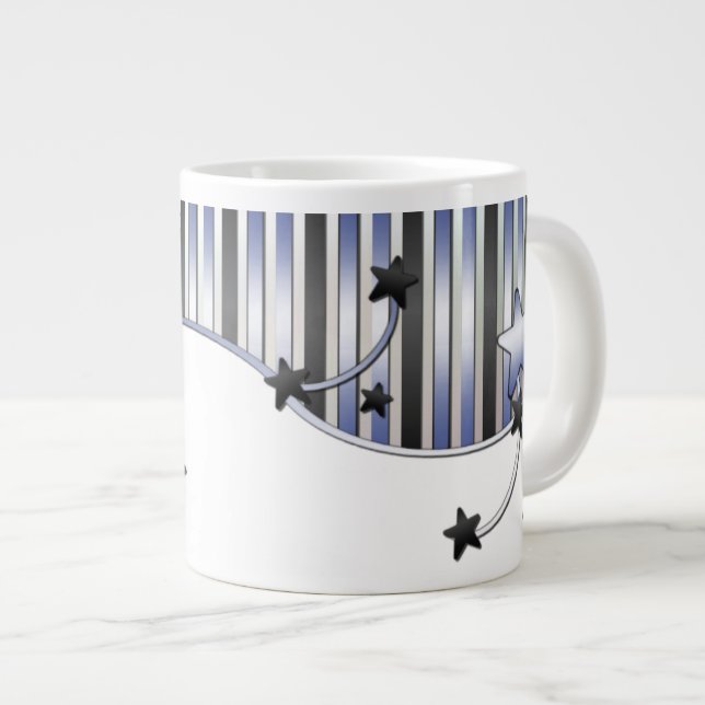 Caneca De Café Grande Stars Mug (Frente Esquerda)