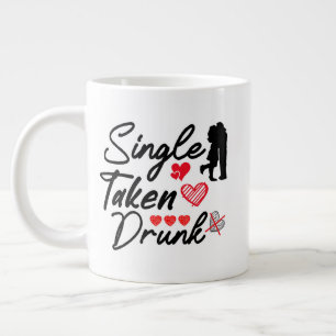 Caneca De Café Grande Status de Relacionamento