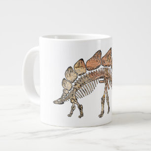 Caneca De Café Grande Stegossauro