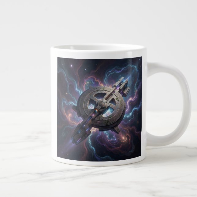 Caneca De Café Grande Sternenpfad – Reise durch das Universum´14 (Direita)
