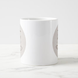 Caneca De Café Grande Sternzeichen Waage -