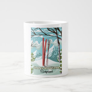 Caneca De Café Grande Stoos Suiça Giant Coffee Mug