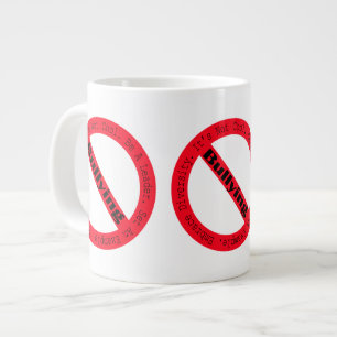 Caneca De Café Grande Stop Bullying - Logótipo de Shirley Taylor