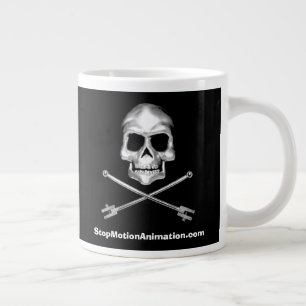 Caneca De Café Grande StopMotionAnimation.com 25 Aniversário Jumbo Mug