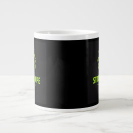 Caneca De Café Grande Stressed Ape Studios Green Logo