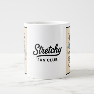 Caneca De Café Grande Stretchy Fan Club - Large Mug
