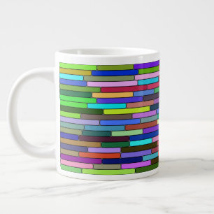 Caneca De Café Grande Stripes 20oz Mug