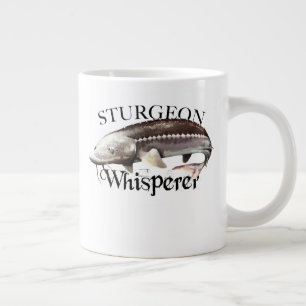 Caneca De Café Grande Sturgeon Whisperer