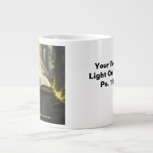 Sua Palavra É Uma Luz No Meu Caminho Jumbo Mug