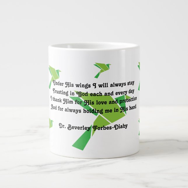 Caneca De Café Grande Sua Wings Jumbo Mug (Frente)