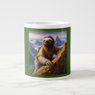 Caneca De Café Grande Subindo na Montanha Larga