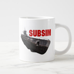 Caneca De Café Grande SUBSIM Jumbo Mg - U-boat