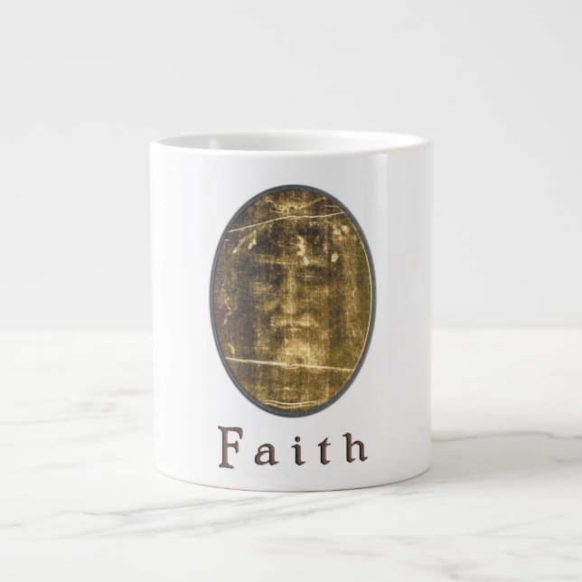 Caneca De Café Grande Sudário de Turim (Frente)
