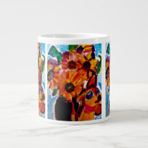 Sunflowers and chihuahua