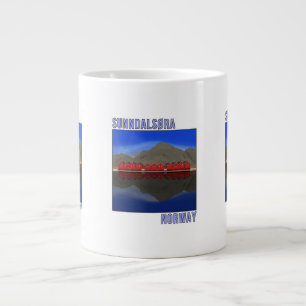 Caneca De Café Grande Sunndalsora Noruega Escandinava
