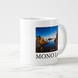 Caneca De Café Grande Sunrise no lago de Mono, Califórnia