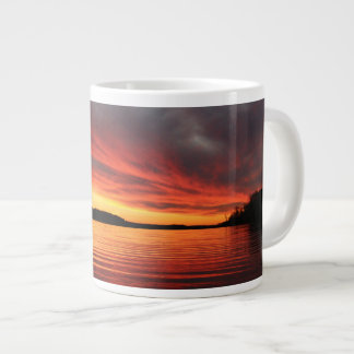 Caneca De Café Grande Sunset de Ouro